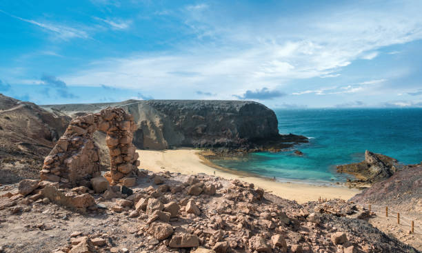istock Papagayo Beach, Lanzarote, Canary Islands, Spain 1372923129