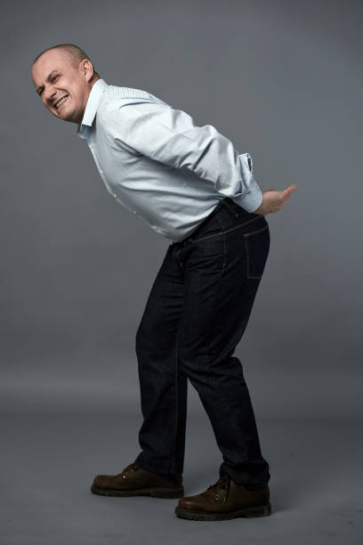 istock Businessman carrying something on his back 1372937881