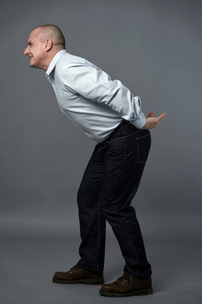 istock Businessman carrying something on his back 1372937885