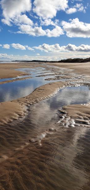istock Low tide Druridge Bay Northumberland 1372939618