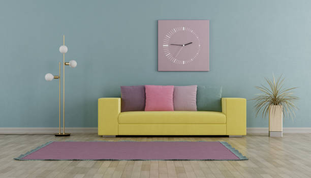 istock Colorful living room with modern sofa 1372939849