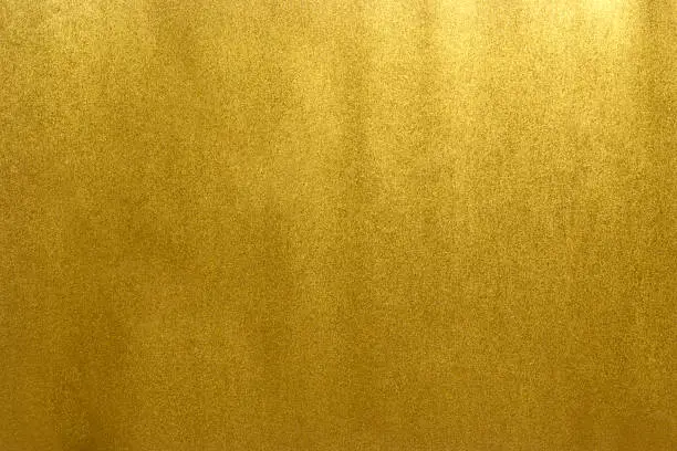 Close-up shot of abstract gold background.