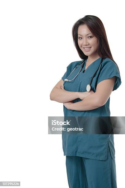 매력적인 아시아판 간호사 간호사에 대한 스톡 사진 및 기타 이미지 - 간호사, 갈색 머리, 개인 장식품