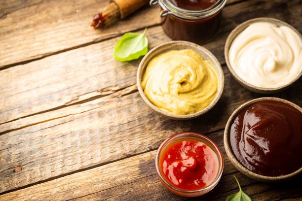 istock Classic set of sauces 1372952859