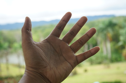 Outdoor Code Finger Finger Code And Symbol Concept Stock Photo - Download Image Now ...