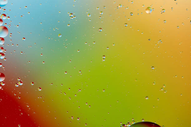 istock Macro oil and water multi colored abstract background 1372963833