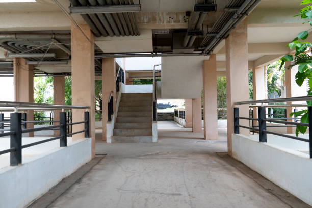 istock view of the corridor without people inside the building 1372964519