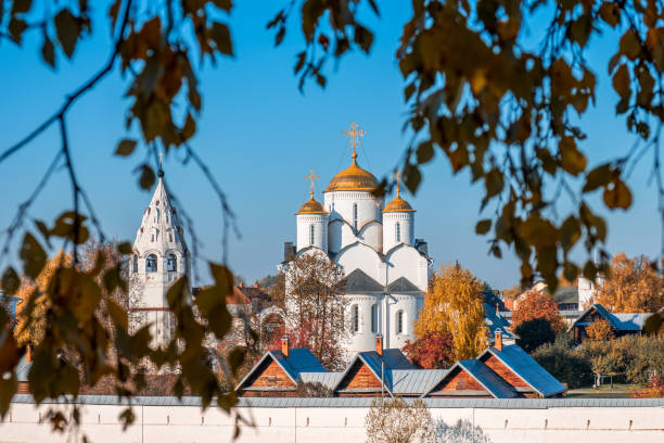 Intercession cathedral of Intercession (Pokrovsky) convent in Suzdal, Russia.
