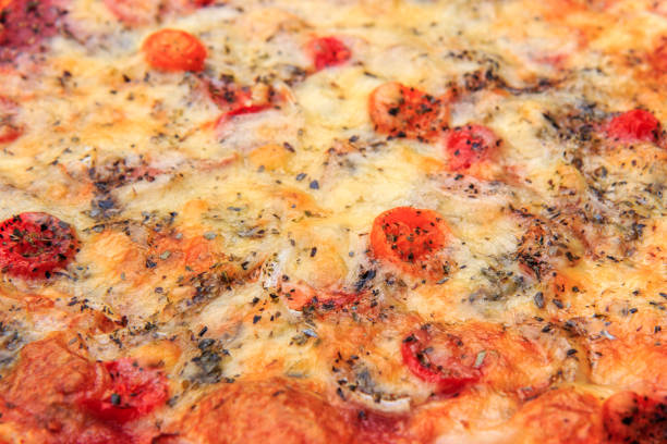 Delicious homemade pizza
