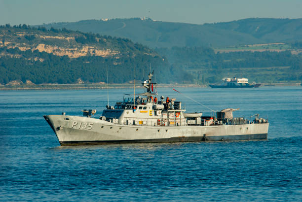military ship