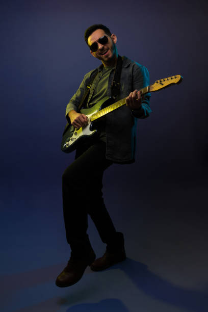 istock Inspired young man on a concert 1372990948
