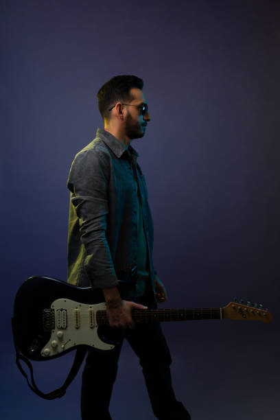 Black Electric Guitar