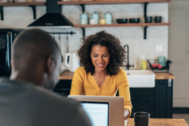 istock Couple in home office 1372991269