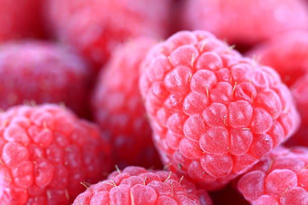 istock Closeup photography of sweet Raspberry 137300097