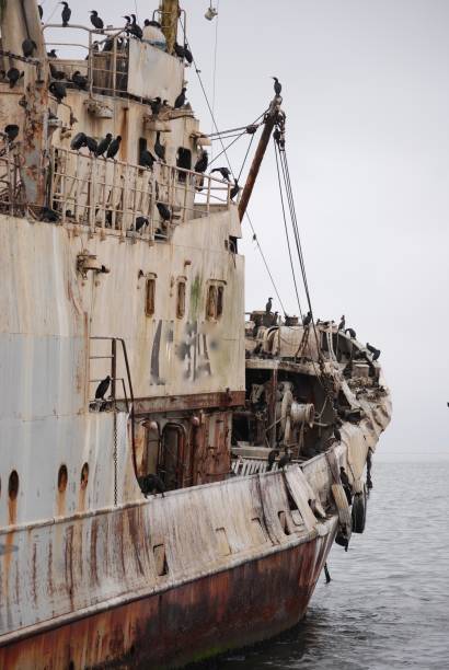 istock Abandoned Russian Whaling ship Swakopmund 1373015842