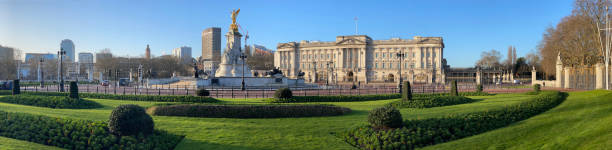 ロンドンのパノラマビュー - palace buckingham palace london england famous place ストックフォトと画像