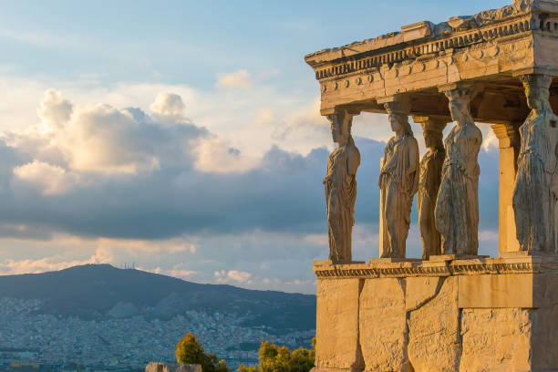 istock Architecture detail of ancient building in Acropolis, Athens 1373029513
