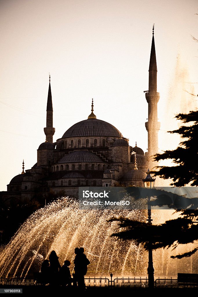 Blaue Moschee in Istanbul - Lizenzfrei Architektur Stock-Foto