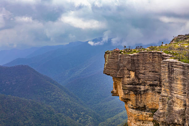 montanhas azuis - blue mountains national park - fotografias e filmes do acervo