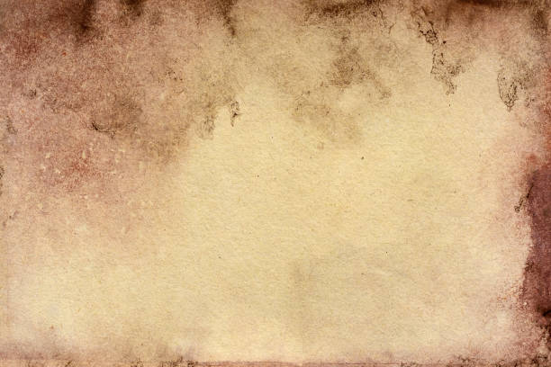 istock Old brown paper grunge background. 1373038873