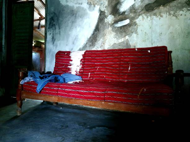 istock red long chair in the old house 1373045125