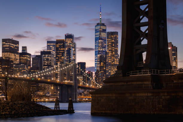 istock The Brooklyn Bridge, Freedom Tower and Lower Manhattan 1373046169