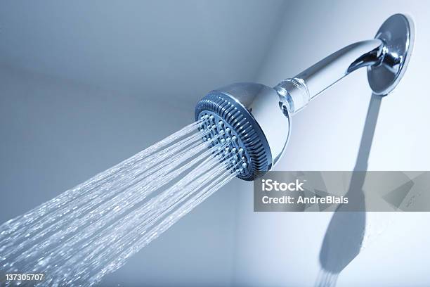 Shower Stock Photo - Download Image Now - Shower Head, Bathroom, Shower