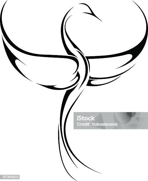 Phoenix Stock Illustration - Download Image Now - Phoenix - Mythical Bird, Vector, Animal Body Part