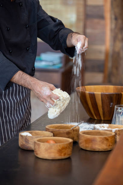 istock Pizza Art. The process of making pizza 1373059280