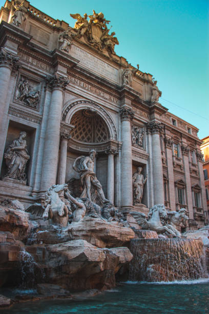 istock Trevi Fountain at dusk 1373060771
