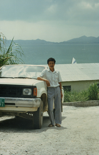 1980s Chinese Men in Shenzne, China Photo of Real Life
