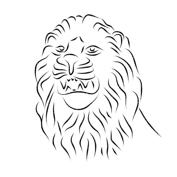 Silhouette Of A Lion Tattoo Ideas Illustrations, Royalty-Free Vector  Graphics & Clip Art - iStock