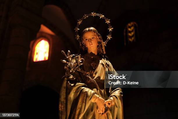 Virgin Mary Stock Photo - Download Image Now - Virgin Mary, Catholicism, Spain