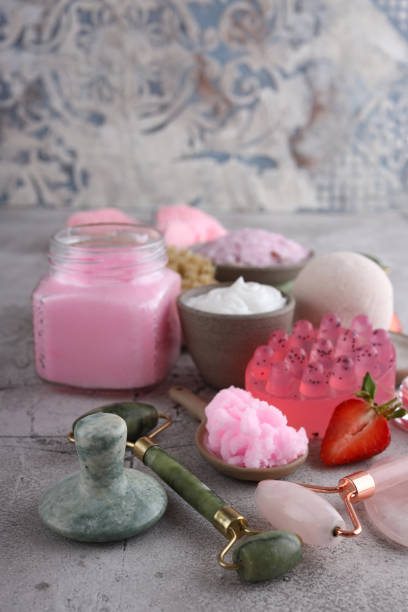 istock spa concept, beauty products 1373079485