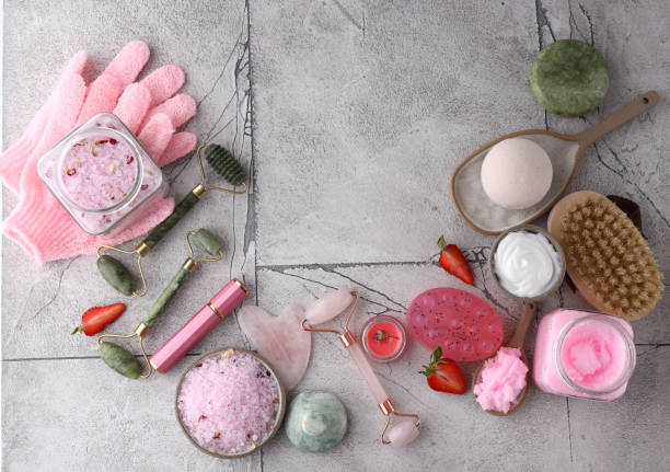 istock spa concept, beauty products 1373079511