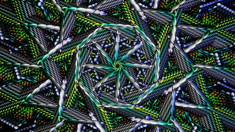 Abstract Pattern VJ Loop Animation