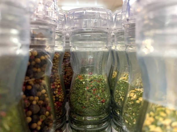 istock Spices on the shelf in the store 1373090808