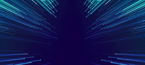 istock Abstract background of Dots connection with copy or design space. 1373091997