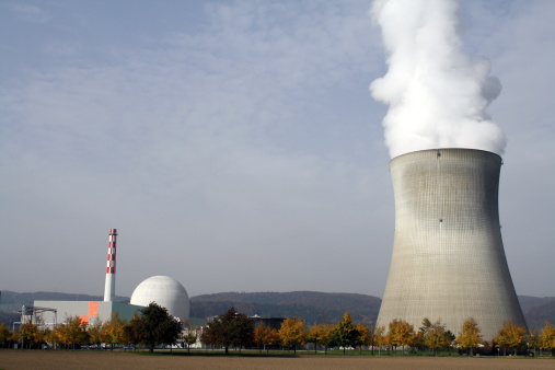 Nuclear Power Station Leibstadt in CH