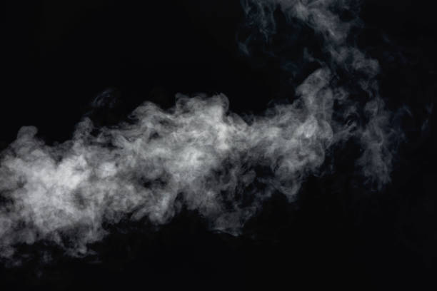 fundo de vapor de fumaça - fumaça - fotografias e filmes do acervo