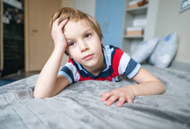 istock Little boy in his room 1373098423