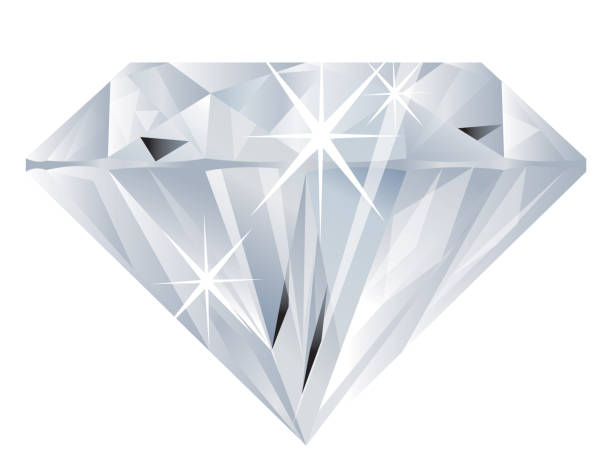 illustrazioni stock, clip art, cartoni animati e icone di tendenza di diamond - diamante