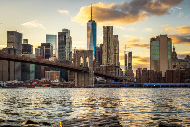 istock The Brooklyn Bridge, Freedom Tower and Lower Manhattan 1373113317