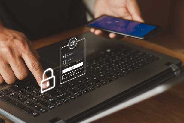 cyber security in two-step verification, Login, User, identification information security and encryption, Account Access app to sign in securely or receive verification codes by email or text message. seguridad cibernética en verificación en dos pasos, inicio de sesión, usuario, seguridad y cifrado de la información de identificación, aplicación de acceso a la cuenta para iniciar sesión de forma segura o recibir códigos de verificación por corr