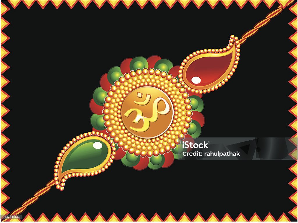 Rakhi Stock Illustration - Download Image Now - Ceremony, Culture ...