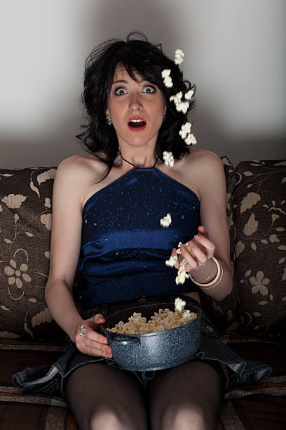 istock woman has watched something surprising on tv 137311813