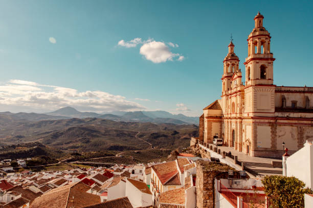 Travel Andalusia Route of the White Villages stock photo