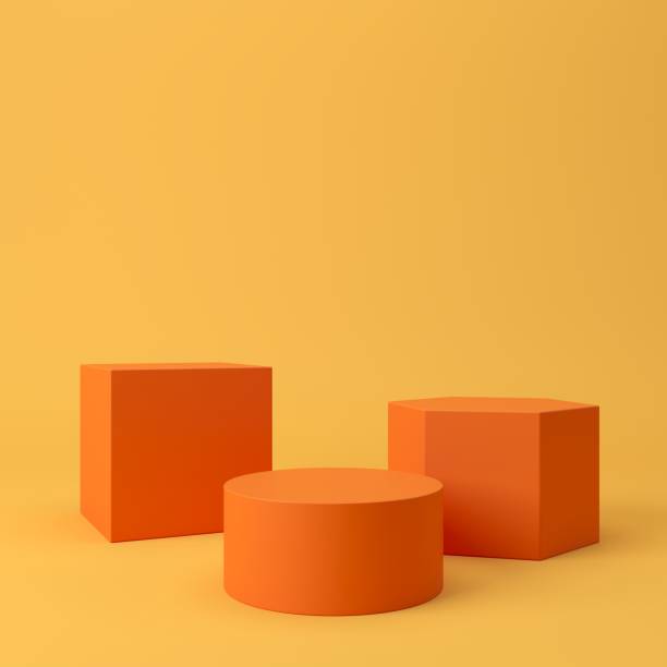 istock Abstract background. mock up scene for product display. 3d render 1373121324