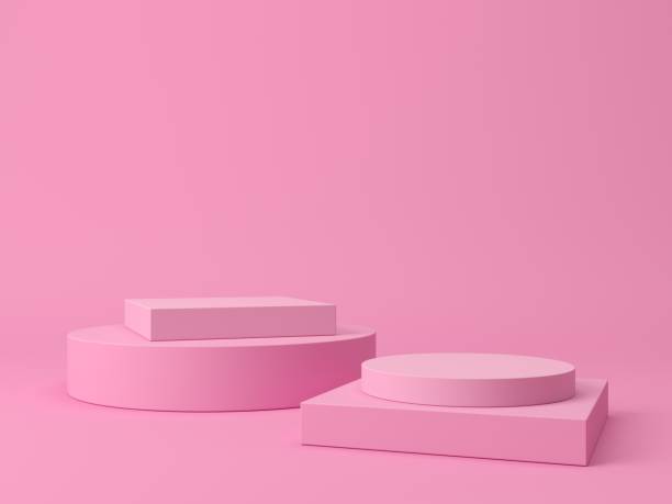 istock Abstract background. mock up scene for product display. 3d render 1373121326