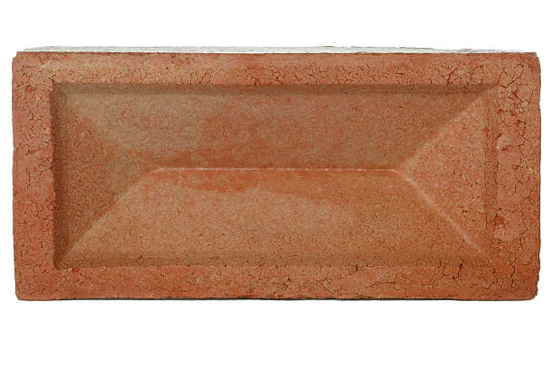 ladrillo rojo - brick construction material house strength fotografías e imágenes de stock